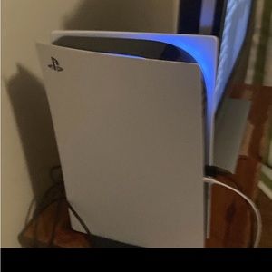 PlayStation 5 digital with controller and usb charger